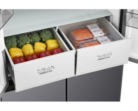 Многодверный холодильник Gorenje NRCD71916DGWF