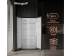 Отдельностоящий холодильник с инвертором Weissgauff WSBS 600 NoFrost Inverter Blue Glass