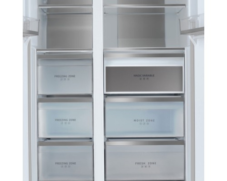 Холодильник Side-by-Side Tesler RSD-537BI GRAPHITE