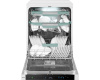 Посудомоечная машина с авто-открыванием и инвертором Weissgauff DW 6114 Inverter Touch AutoOpen White