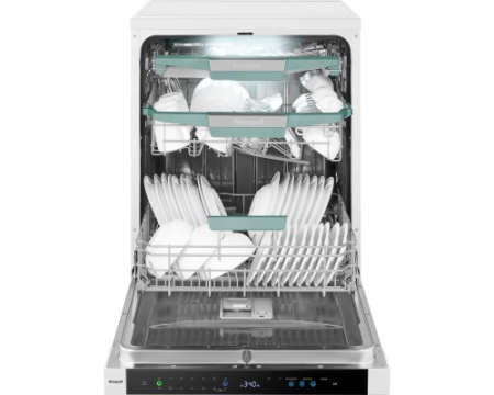Посудомоечная машина с авто-открыванием и инвертором Weissgauff DW 6114 Inverter Touch AutoOpen White