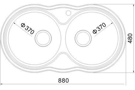 Кухонная мойка OULIN OL-362