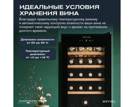 Винный шкаф Meyvel MV38-CBF1-Next
