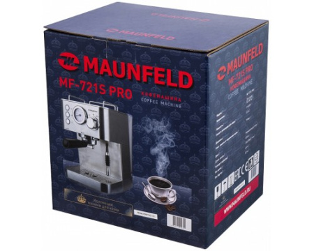Кофемашина Maunfeld MF-721S PRO