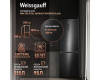 Отдельностоящий холодильник с инвертором Weissgauff WRK 185 Total NoFrost Inverter Black