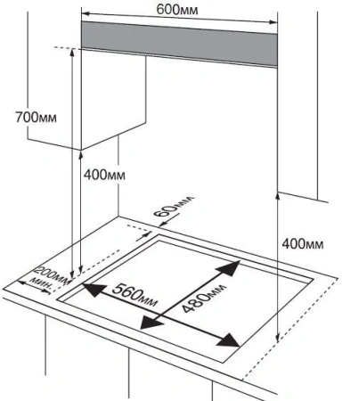 Варочная поверхность HIBERG VM 60440 RY