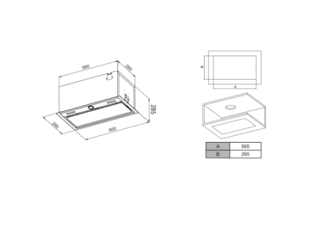 Вытяжка Haier HVX-BI664GB