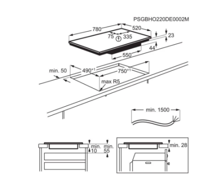 Варочная панель Electrolux EIV85453