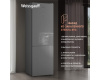 Отдельностоящий холодильник Weissgauff WRK 195 D Full NoFrost Inox Glass