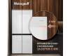 Отдельностоящий холодильник с инвертором Weissgauff WCD 450 WG NoFrost Inverter