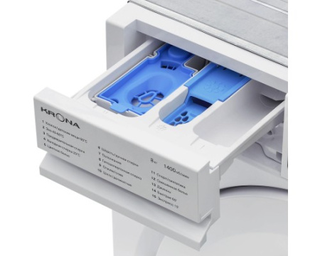 Встраиваемая стиральная машина Krona KALISA 1400 8K WHITE