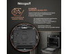 Духовой шкаф газовый Weissgauff WGO 706 D BLACK GLASS