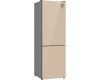 Отдельностоящий холодильник с инвертором Weissgauff WRK 185 Total NoFrost Inverter Beige Glass