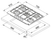 Варочная панель Franke FHSM 755 4G DC XS C 106.0554.394