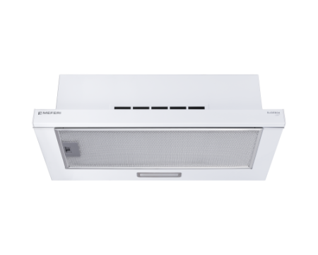 Телескопическая вытяжка Meferi SLIDEBOX60WH LIGHT