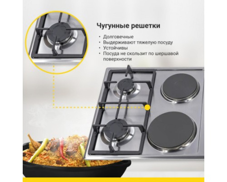 Комбинированная варочная панель Simfer H60Q22M516