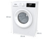 Стиральная машина Gorenje WNHPI84AS/R