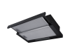 Телескопическая вытяжка Meferi SLIDEBOX60BK POWER