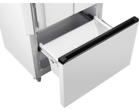 Отдельностоящий холодильник Weissgauff WFD 450 Built-in Inverter NoFrost White
