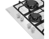 Варочная панель газовая MEFERI MGH604WH GLASS ULTRA