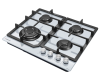 Варочная панель газовая MEFERI MGH604WH GLASS COMFORT