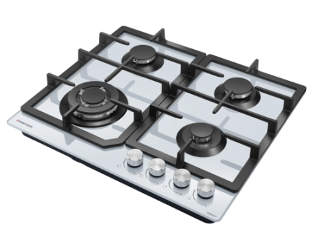 Варочная панель газовая MEFERI MGH604WH GLASS COMFORT