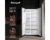 Отдельностоящий холодильник с инвертором и генератором льда Weissgauff WSBS 697 NFBX Inverter Ice Maker