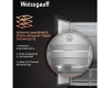 Отдельностоящий холодильник Weissgauff WFD 450 Built-in Inverter NoFrost Dark Inox