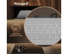 Кухонная встраиваемая вытяжка Weissgauff Arum 600 PB White Enamel