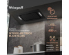 Кухонная встраиваемая вытяжка Weissgauff Intense 600 Touch Black Glass