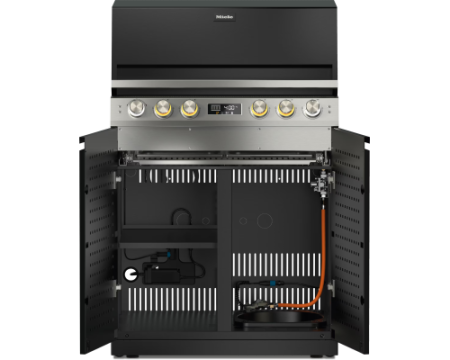 Уличный газовый гриль Miele Dreams – Fire Pro L 4P с полками