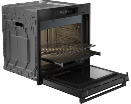 Духовой шкаф с функцией пароварки и СВЧ Asko OCSM66GSH