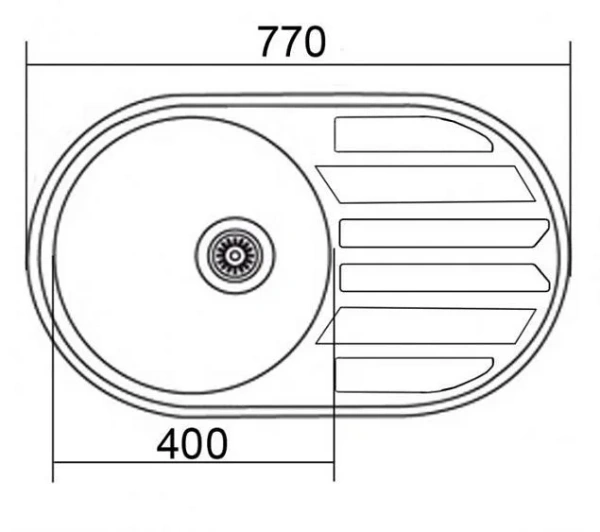 Кухонная мойка EMAR ЕМВ-7750