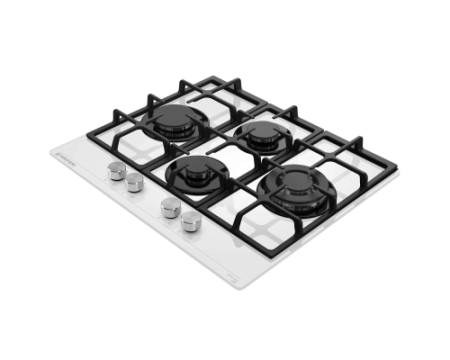 Варочная панель газовая MEFERI MGH604WH GLASS ULTRA