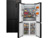 Отдельностоящий холодильник с инвертором Weissgauff WCD 590 Nofrost Inverter Premium Ecofresh Dark Inox