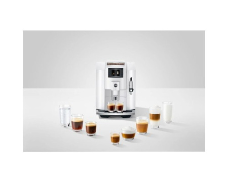Кофемашина Jura E8 PIANO WHITE
