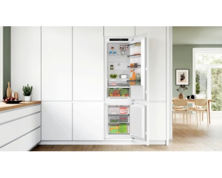 Встраиваемый двухкамерный холодильник Bosch KIN96VFD0