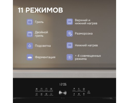 Электрический духовой шкаф Zigmund & Shtain E 168 B