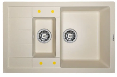 Кухонная мойка ZIGMUND & SHTAIN Rechteck 781.5 капучино
