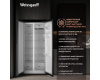 Отдельностоящий холодильник с инвертором и подачей воды Weissgauff WSBS 600 XB NoFrost Inverter Water Dispenser