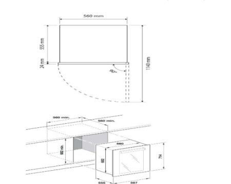 Встраиваемый винный шкаф Elica Veritas BI36 PRF0191774