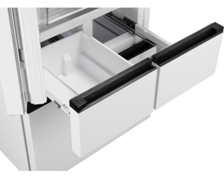 Отдельностоящий холодильник Weissgauff WFD 450 Built-in Inverter NoFrost White