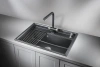 Кухонная мойка GRANULA KS-7301 чёрный