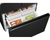 Отдельностоящий холодильник Weissgauff WFD 450 Built-in Inverter NoFrost Dark Inox
