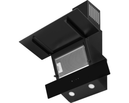 Каминная вытяжка Weissgauff Yota 606 touch double black glass