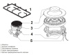 Варочная панель Korting HG 665 CTSN