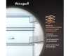 Отдельностоящий холодильник Weissgauff WFD 450 Total NoFrost Inverter Dark Grey Built-in