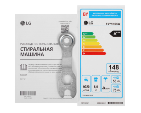 Стиральная машина LG F2Y1NS5W