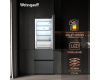 Отдельностоящий холодильник Weissgauff WFD 450 Total NoFrost Inverter Dark Grey Built-in