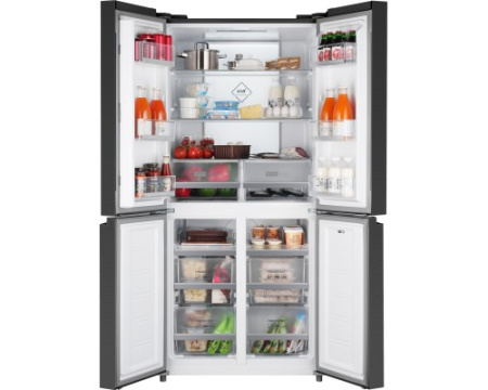 Отдельностоящий холодильник с инвертором Weissgauff WCD 450 XB NoFrost Inverter